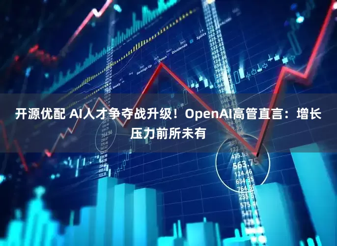 开源优配 AI人才争夺战升级！OpenAI高管直言：增长压力前所未有